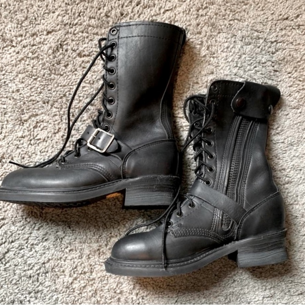 brand new vintage Authentic REV gear biker boots